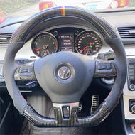 Custom Flat Bottom Steering Wheel for Volkswagen Golf MK6 2010-2014 |TTD Craft