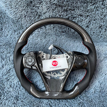 Загрузить изображение в средство просмотра галереи, Custom Carbon Fiber Steering Wheel Fits Toyota Camry / Venza 2012-2014 | TTD Craft
