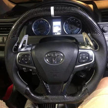 Load image into Gallery viewer, Toyota 2014-2017 Camry 2013-2018 Harrier Carbon Fiber Steering Wheel | TTD Craft
