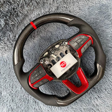 將圖片載入圖庫檢視器 Custom Carbon Fiber Steering Wheel for Dodge Charger 15-23 | TTD Craft
