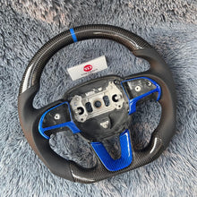 Cargar imagen en el visor de la galería, Volante de fibra de carbono TTD Craft para Dodge Charger Challenger 2016-2023 / Durango 2014-2023
