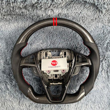 將圖片載入圖庫檢視器 Carbon Fiber Steering Wheel Replacement for Ford Edge Fusion | TTD Craft
