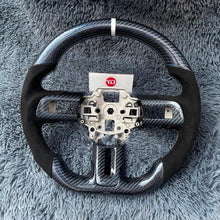 將圖片載入圖庫檢視器 Ford Mustang S550 Carbon Fiber Steering Wheel (2018-2023) | TTD Craft
