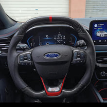 Загрузить изображение в средство просмотра галереи, Ford 2018-2025 Fiesta /Foucs Mk4 /Escape Carbon Fiber Steering Wheel | TTD Craft
