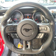 Charger l'image dans la galerie, Ford Mustang Carbon Fiber Steering Wheel 2018-2023 | TTD Craft
