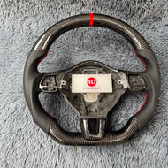 Volkswagen Golf R MK6 Carbon Fiber Steering Wheel Upgrade |TTD Craft