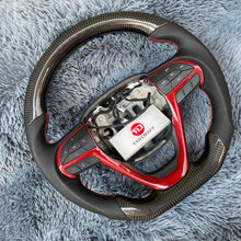 將圖片載入圖庫檢視器 Carbon Fiber Steering Wheel for Jeep Cherokee / Grand Cherokee | TTD Craft
