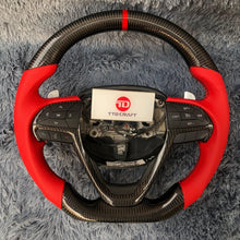 Carregar imagem no visualizador da galeria, Volante de fibra de carbono TTD Craft 2016-2021 Jeep Cherokee / Grand Cherokee
