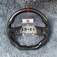 Cargar imagen en el visor de la galería, Volante de fibra de carbono TTD Craft para Jeep Wrangler 2019-2025 / Gladiator 2018-2025

