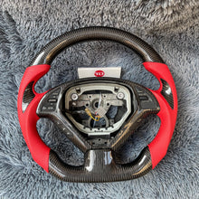 將圖片載入圖庫檢視器 Carbon Fiber Steering Wheel For Infiniti QX50 | TTD Craft
