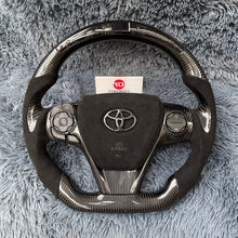 Load image into Gallery viewer, 2012-2014 Toyota Camry Real Carbon Fiber Steering Wheel | TTD Craft
