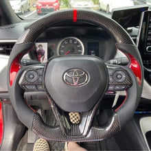 Charger l'image dans la galerie, Toyota 2019-2026 RAV4 &amp; Corolla Hatchback Custom Carbon Fiber Steering Wheel | TTD Craft
