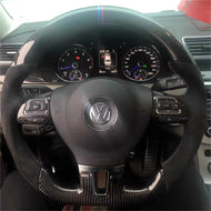 Custom VW Golf MK6 Flat Bottom Carbon Fiber Steering Wheel 2010-2014 |TTD Craft