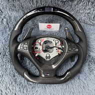 Custom BMW X5 X6 E70 E71 E72 Carbon Fiber Steering Wheel | TTD Craft